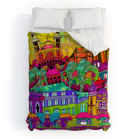 Aimee St Hill I Heart Paris Comforter