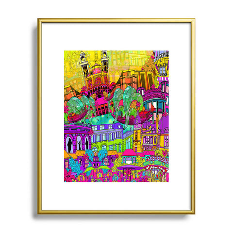 Aimee St Hill I Heart Paris Metal Framed Art Print