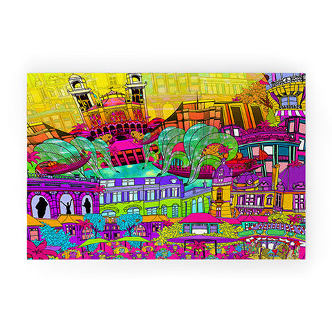 Aimee St Hill I Heart Paris Welcome Mat