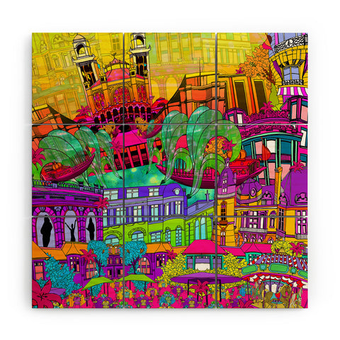 Aimee St Hill I Heart Paris Wood Wall Mural