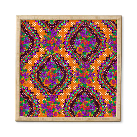 Aimee St Hill Ivy Orange Framed Wall Art