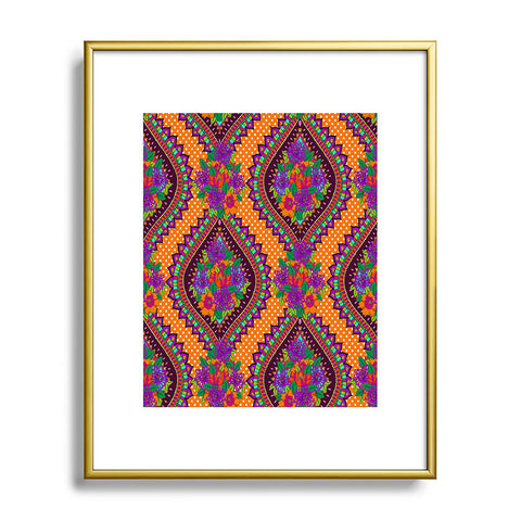 Aimee St Hill Ivy Orange Metal Framed Art Print