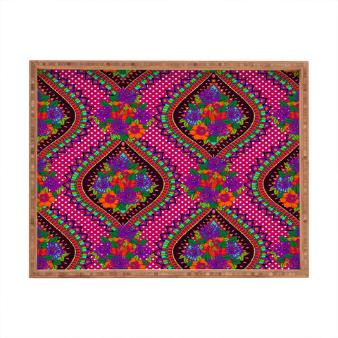 Aimee St Hill Ivy Pink Rectangular Tray