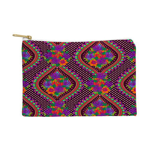 Aimee St Hill Ivy Purple Pouch