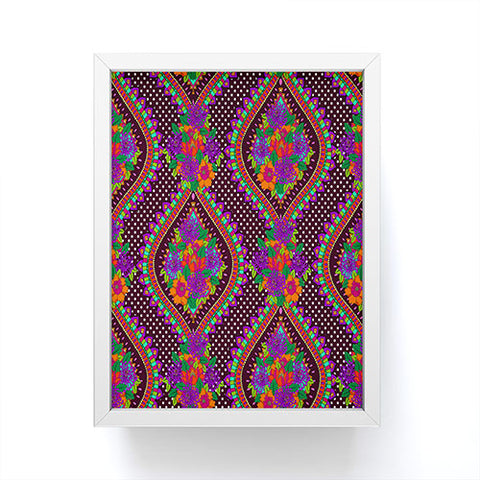 Aimee St Hill Ivy Purple Framed Mini Art Print