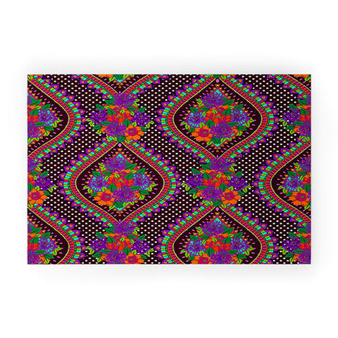 Aimee St Hill Ivy Purple Welcome Mat