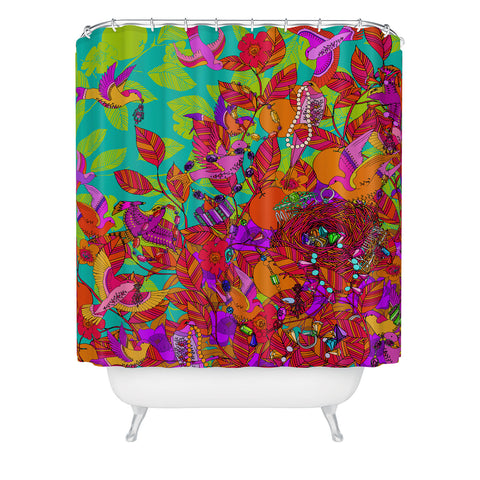 Aimee St Hill Jewel Thief Shower Curtain