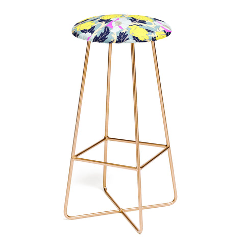 Aimee St Hill June Yellow Bar Stool
