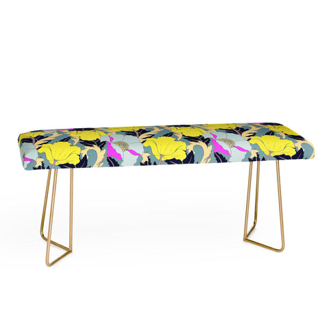 Aimee St Hill June Yellow Bench