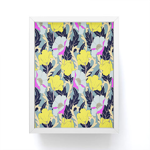 Aimee St Hill June Yellow Framed Mini Art Print