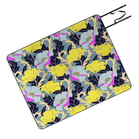 Aimee St Hill June Yellow Picnic Blanket