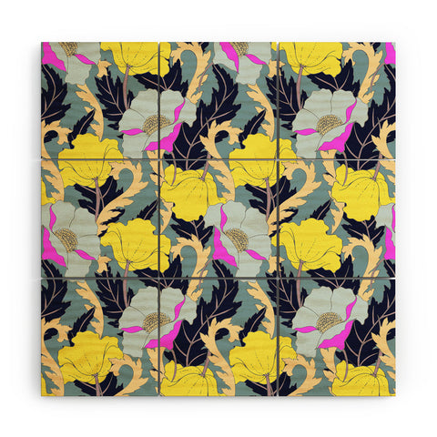 Aimee St Hill June Yellow Wood Wall Mural