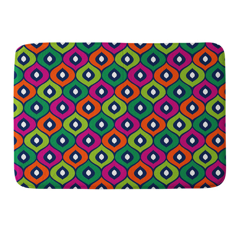 Aimee St Hill Leela Green Memory Foam Bath Mat