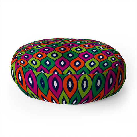 Aimee St Hill Leela Green Floor Pillow Round