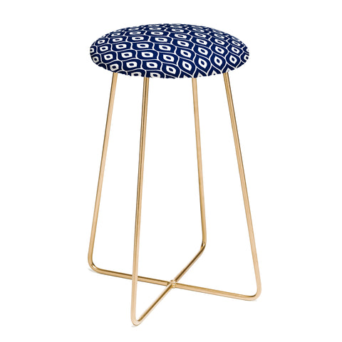 Aimee St Hill Leela Navy Counter Stool