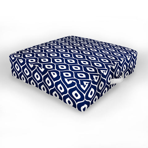 Aimee St Hill Leela Navy Outdoor Floor Cushion