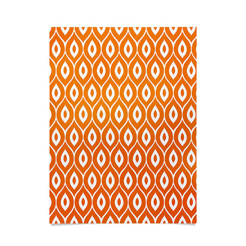 Aimee St Hill Leela Orange Poster