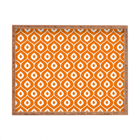 Aimee St Hill Leela Orange Rectangular Tray