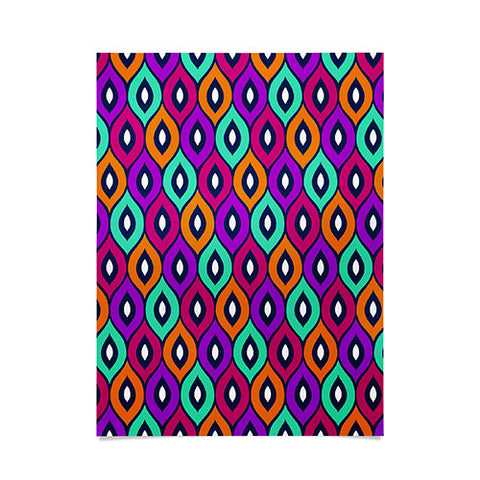 Aimee St Hill Leela Purple Poster