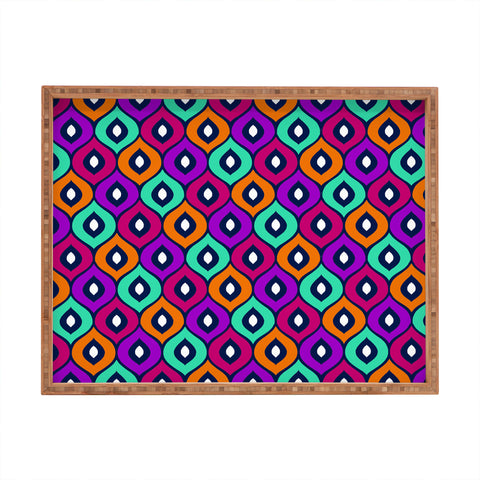 Aimee St Hill Leela Purple Rectangular Tray