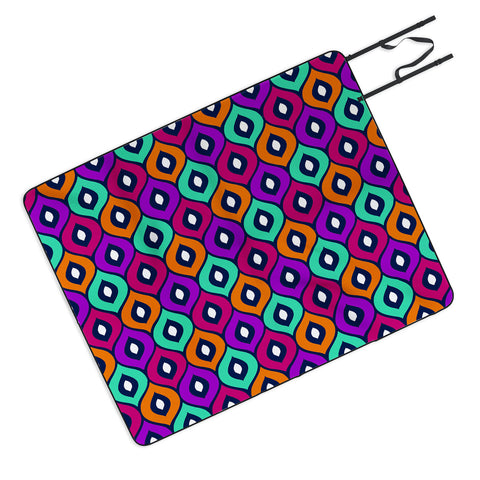 Aimee St Hill Leela Purple Picnic Blanket