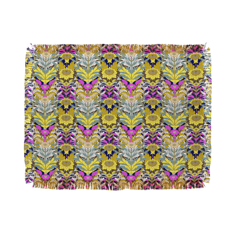 Aimee St Hill Mary Yellow Throw Blanket