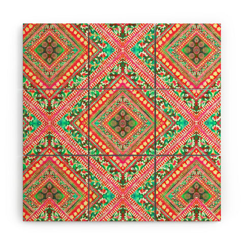 Aimee St Hill Mya Pink Wood Wall Mural