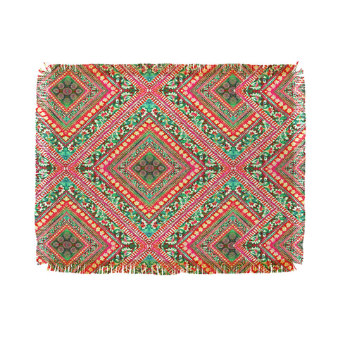Aimee St Hill Mya Pink Throw Blanket