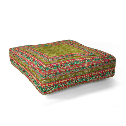 Aimee St Hill Mya Square Pink Floor Pillow Square