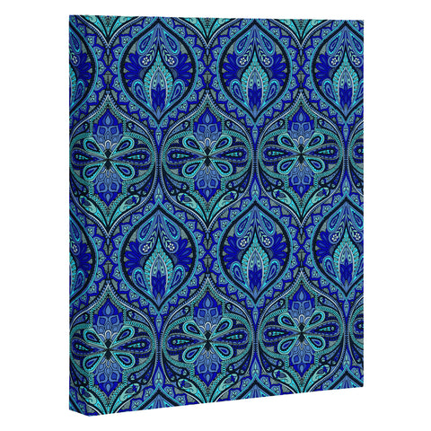 Aimee St Hill Ogee Blue Art Canvas