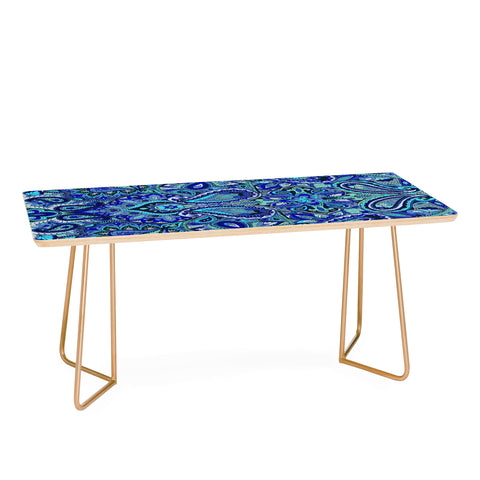 Aimee St Hill Paisley Blue Coffee Table