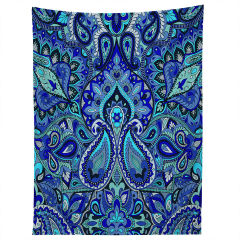 Aimee St Hill Paisley Blue Tapestry
