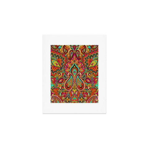 Aimee St Hill Paisley Orange Art Print