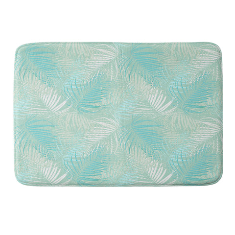 Aimee St Hill Pale Palm Memory Foam Bath Mat