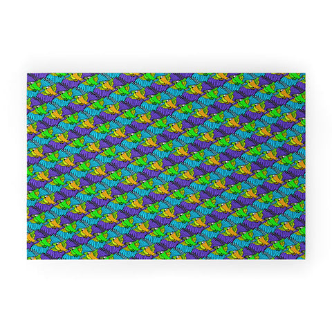 Aimee St Hill Parrots Welcome Mat
