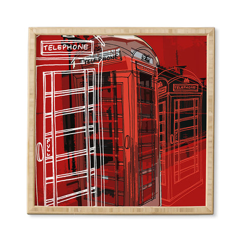 Aimee St Hill Phone Box Framed Wall Art