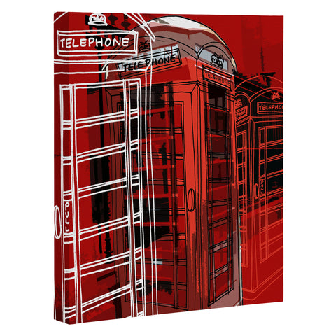 Aimee St Hill Phone Box Art Canvas