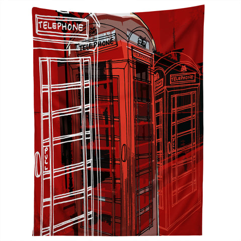 Aimee St Hill Phone Box Tapestry