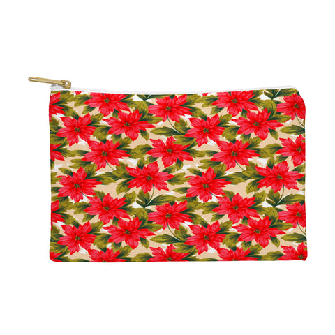 Aimee St Hill Poinsettia Pouch