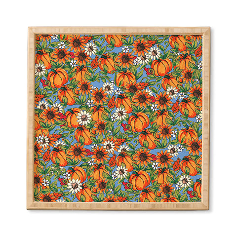 Aimee St Hill Pumpkin Harvest Framed Wall Art