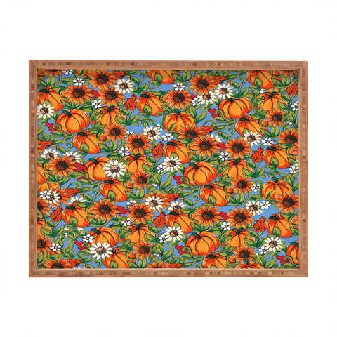 Aimee St Hill Pumpkin Harvest Rectangular Tray