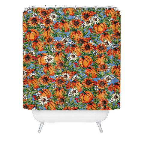 Aimee St Hill Pumpkin Harvest Shower Curtain