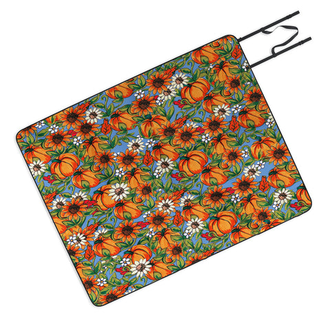 Aimee St Hill Pumpkin Harvest Picnic Blanket