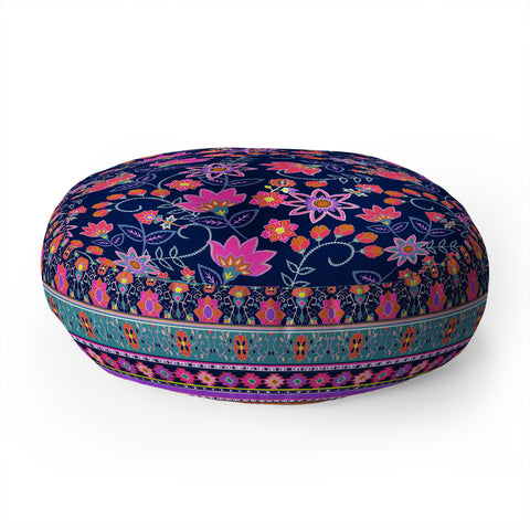 Aimee St Hill Semera Floral Floor Pillow Round