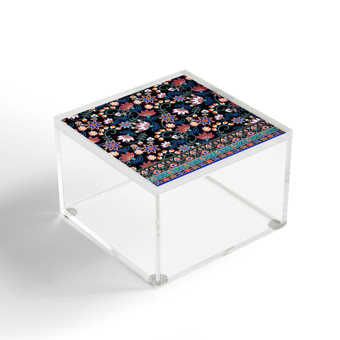Aimee St Hill Semera Floral Midnight Acrylic Box