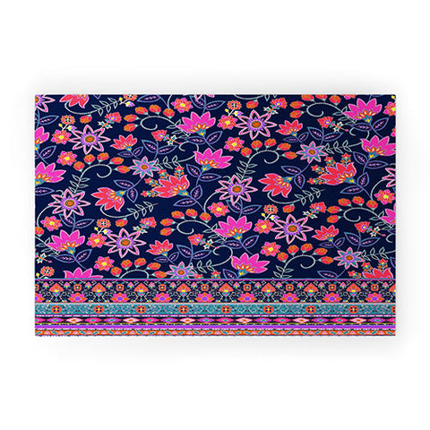 Aimee St Hill Semera Floral Welcome Mat