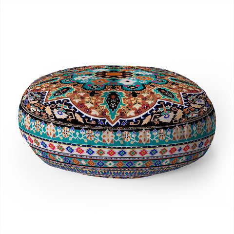 Aimee St Hill Semera Midnight Floor Pillow Round