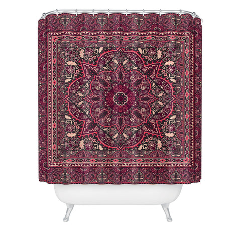 Aimee St Hill Semera Outline Rust Shower Curtain