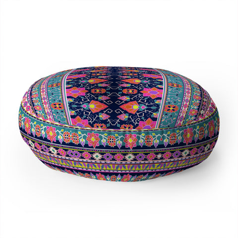 Aimee St Hill Semera Stripe Floor Pillow Round