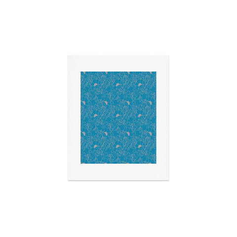 Aimee St Hill Simply June Blue Art Print